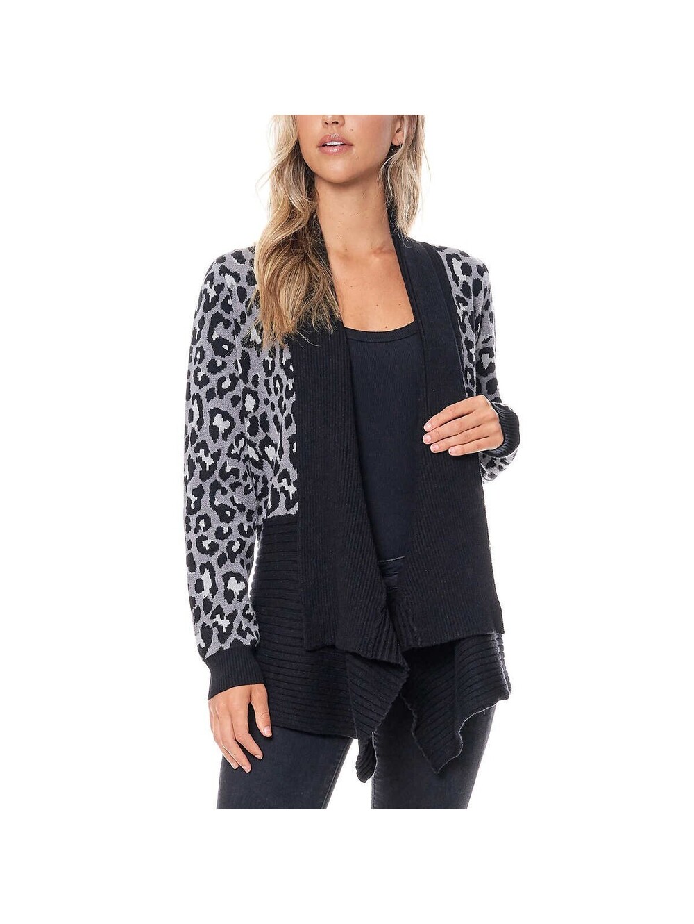 Fever Womens Waterfall Cardigan Size L